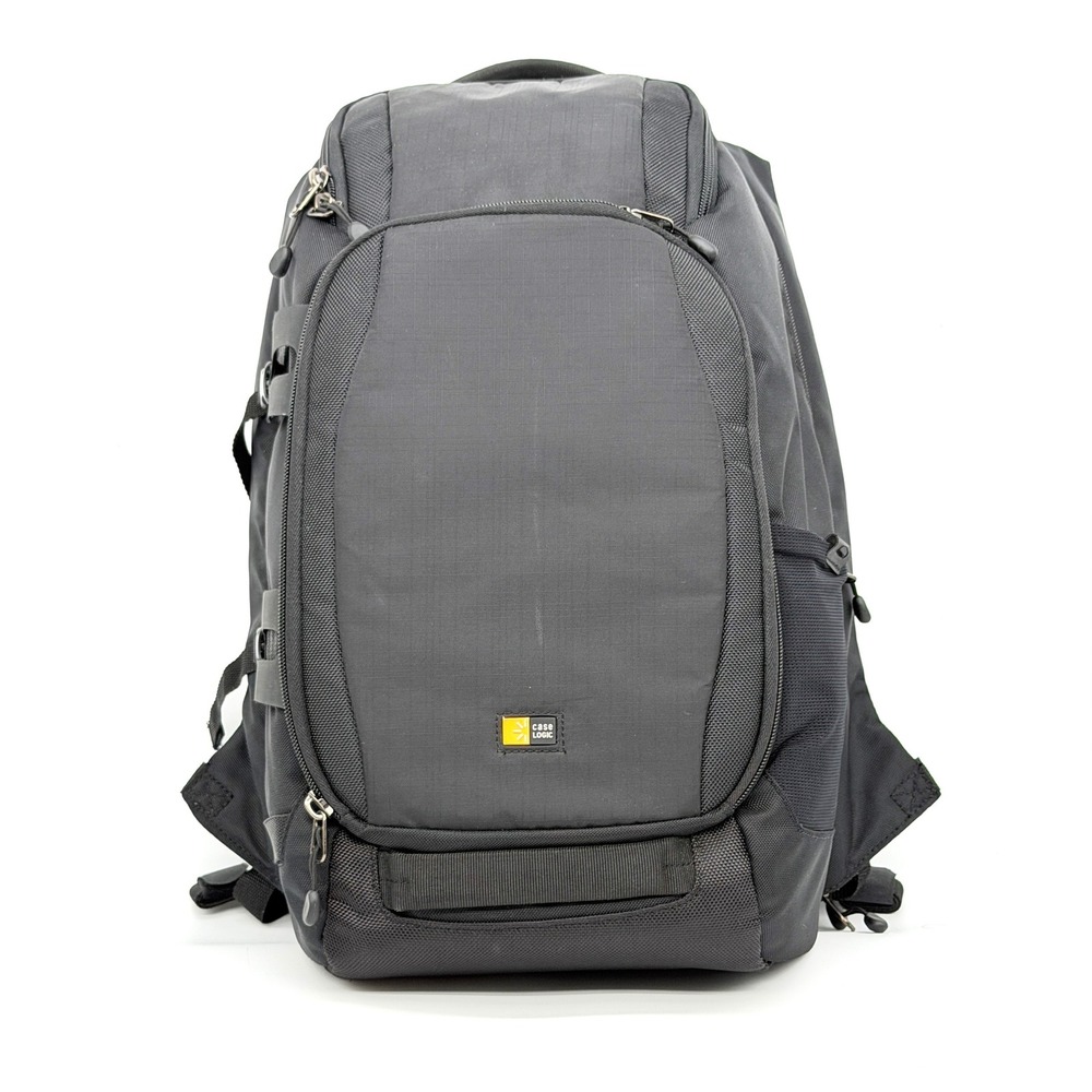 Case Logic DSLR Camera Backpack Black Ripstop Nylon Laptop Compartment Padded